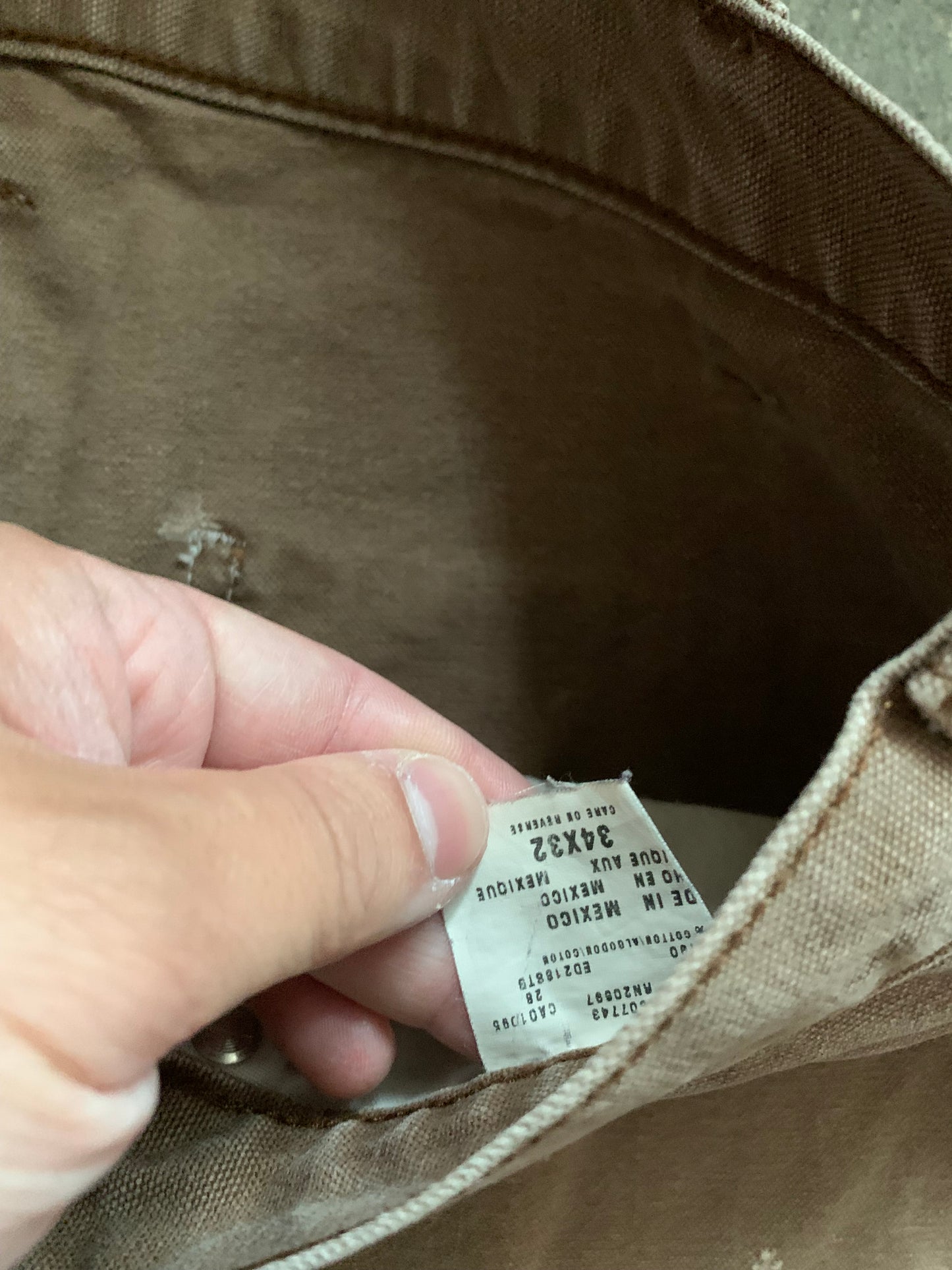 (34”) Dickies Brown Workwear Pants