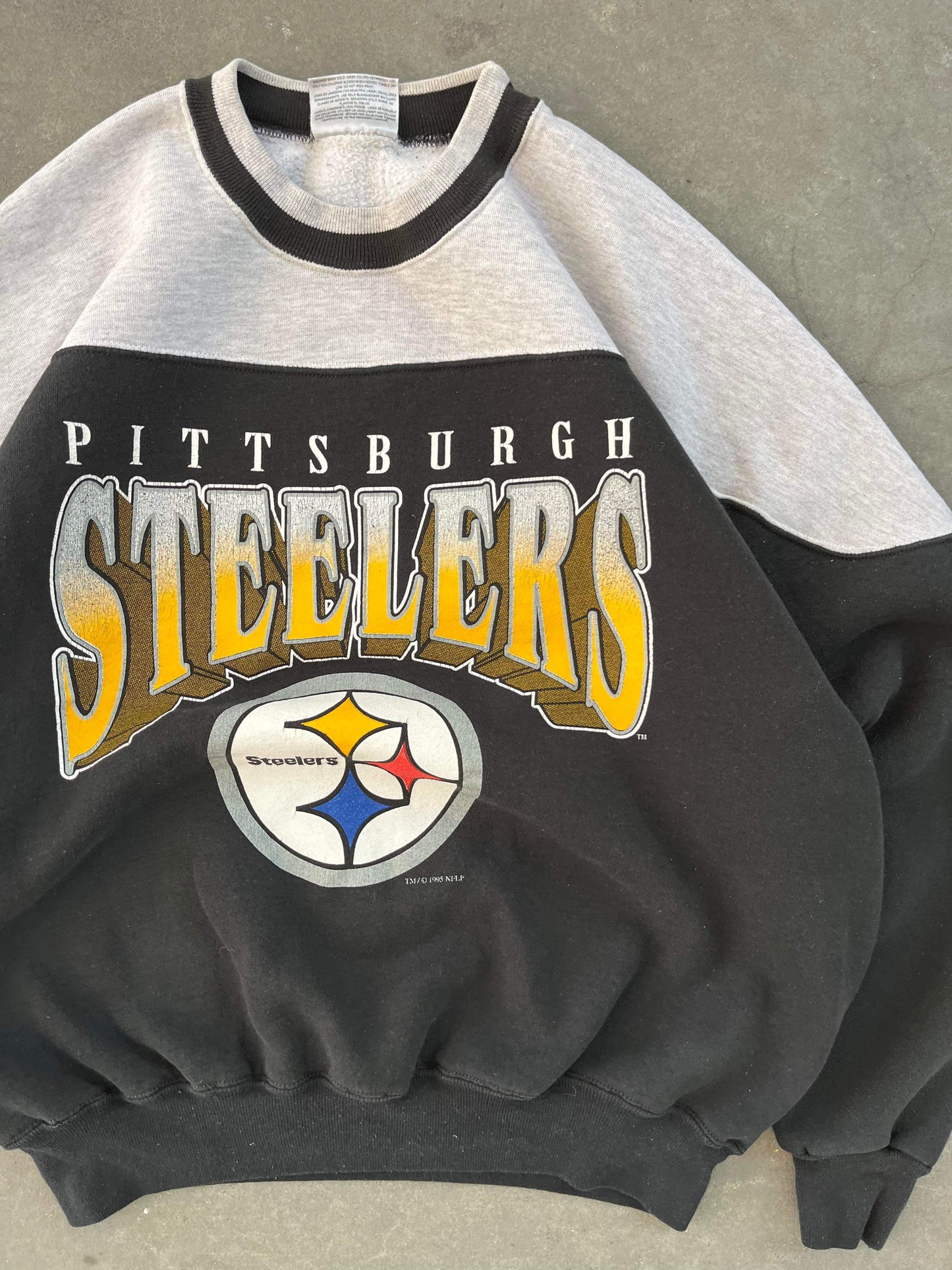 (XL/2X) 1995 Chalkline Pitt Steelers Crewneck