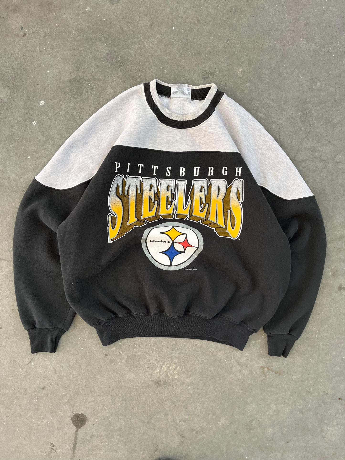 (XL/2X) 1995 Chalkline Pitt Steelers Crewneck