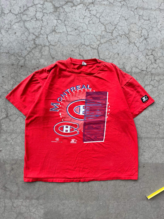 (XL/2X) 1993 Starter Mtl Canadiens Tee