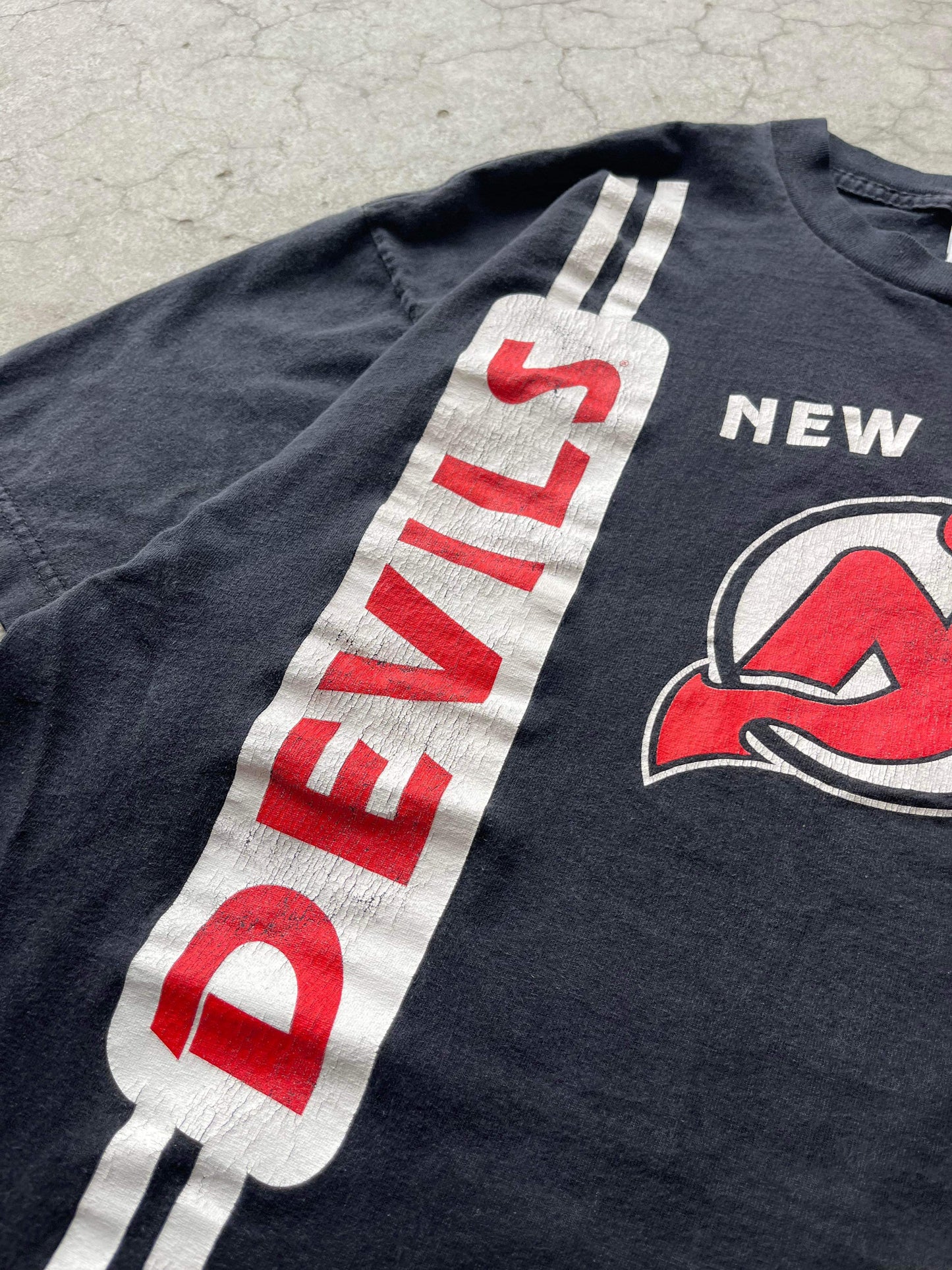(2X) 90’s New Jersey Devils NHL TEE