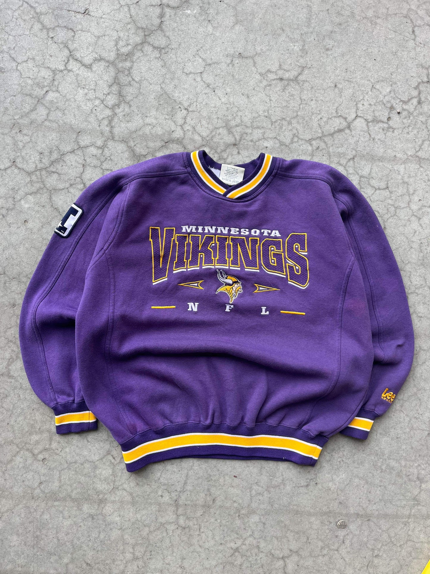 (M/L) 90’s Lee Minnesota Vikings Crewneck