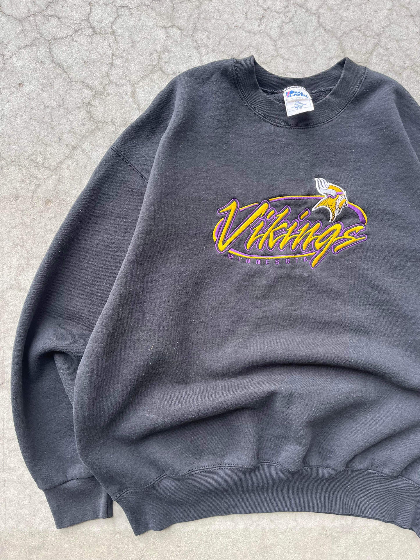 (2X) 90’s Minnesota Vikings Pro Player Crewneck