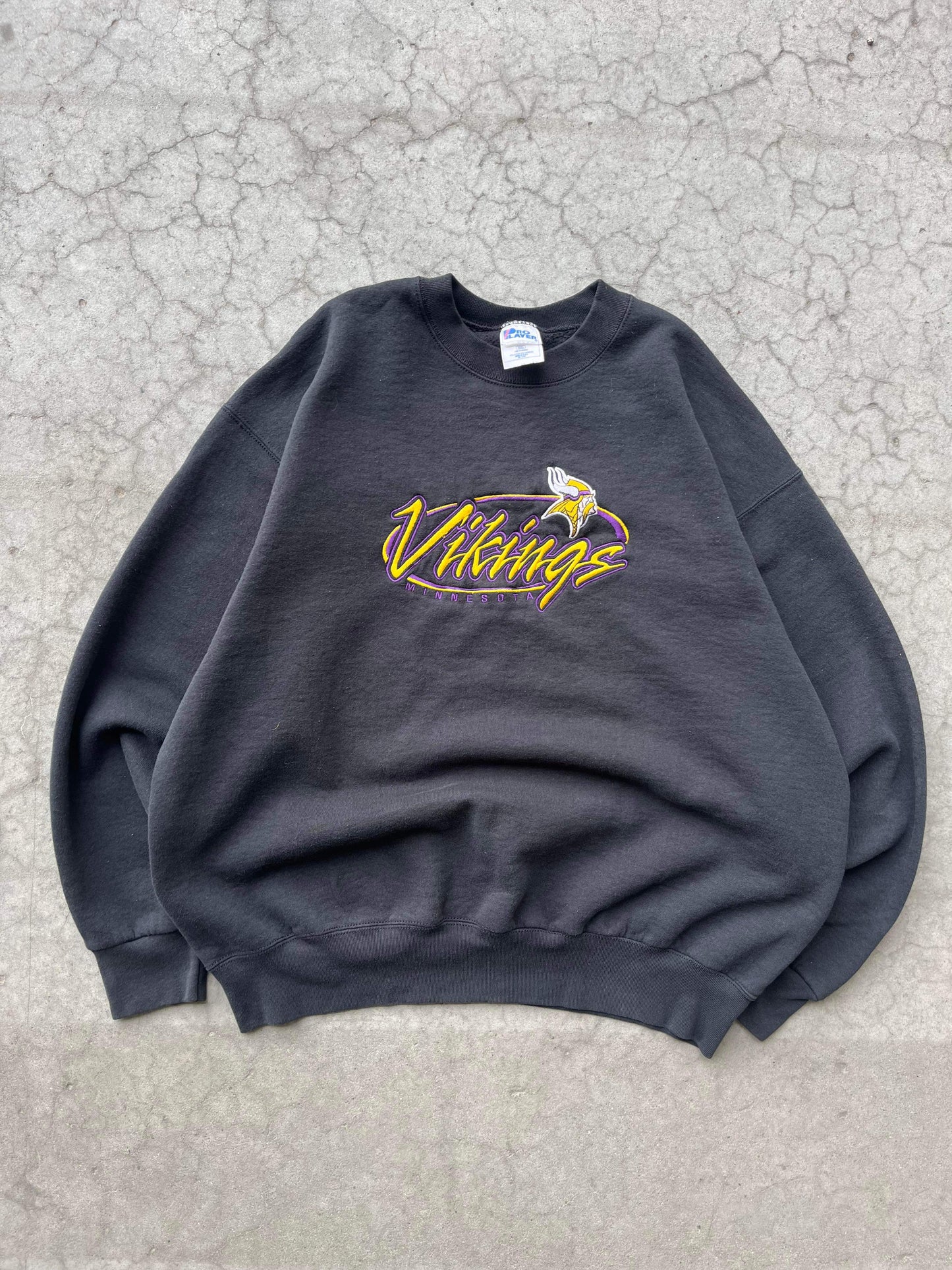 (2X) 90’s Minnesota Vikings Pro Player Crewneck