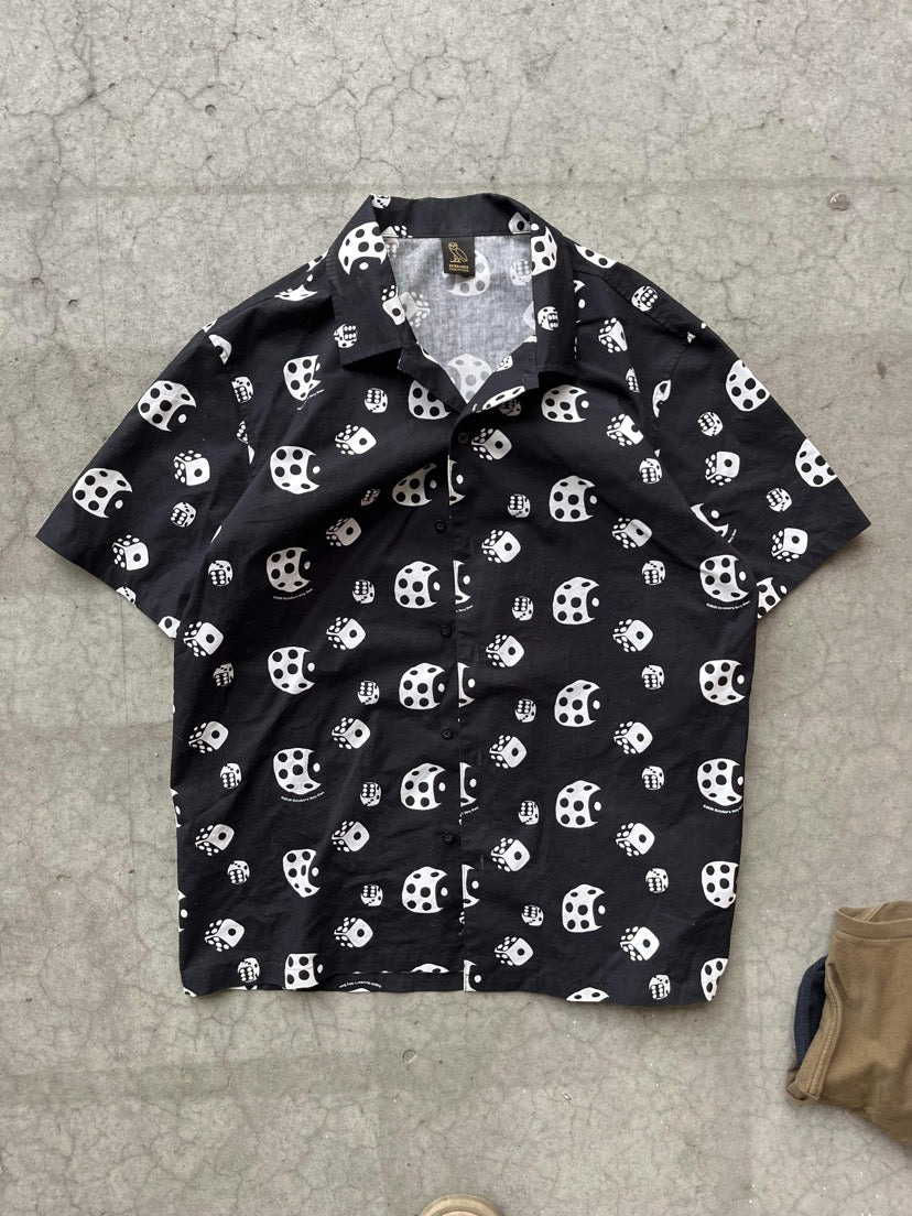 (XL/2X) OVO Dice Button Up Tee