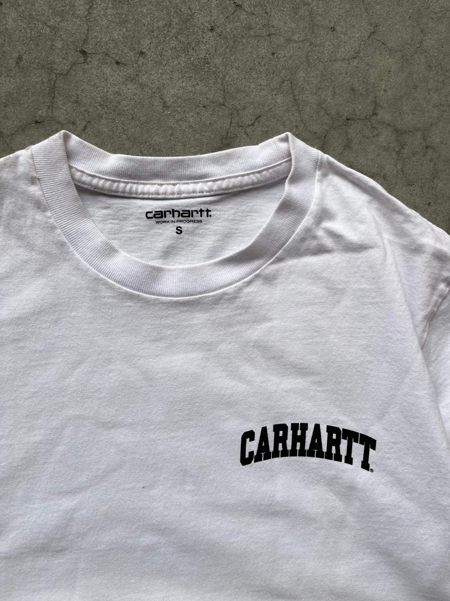 (S) Carhartt WIP Script Tee