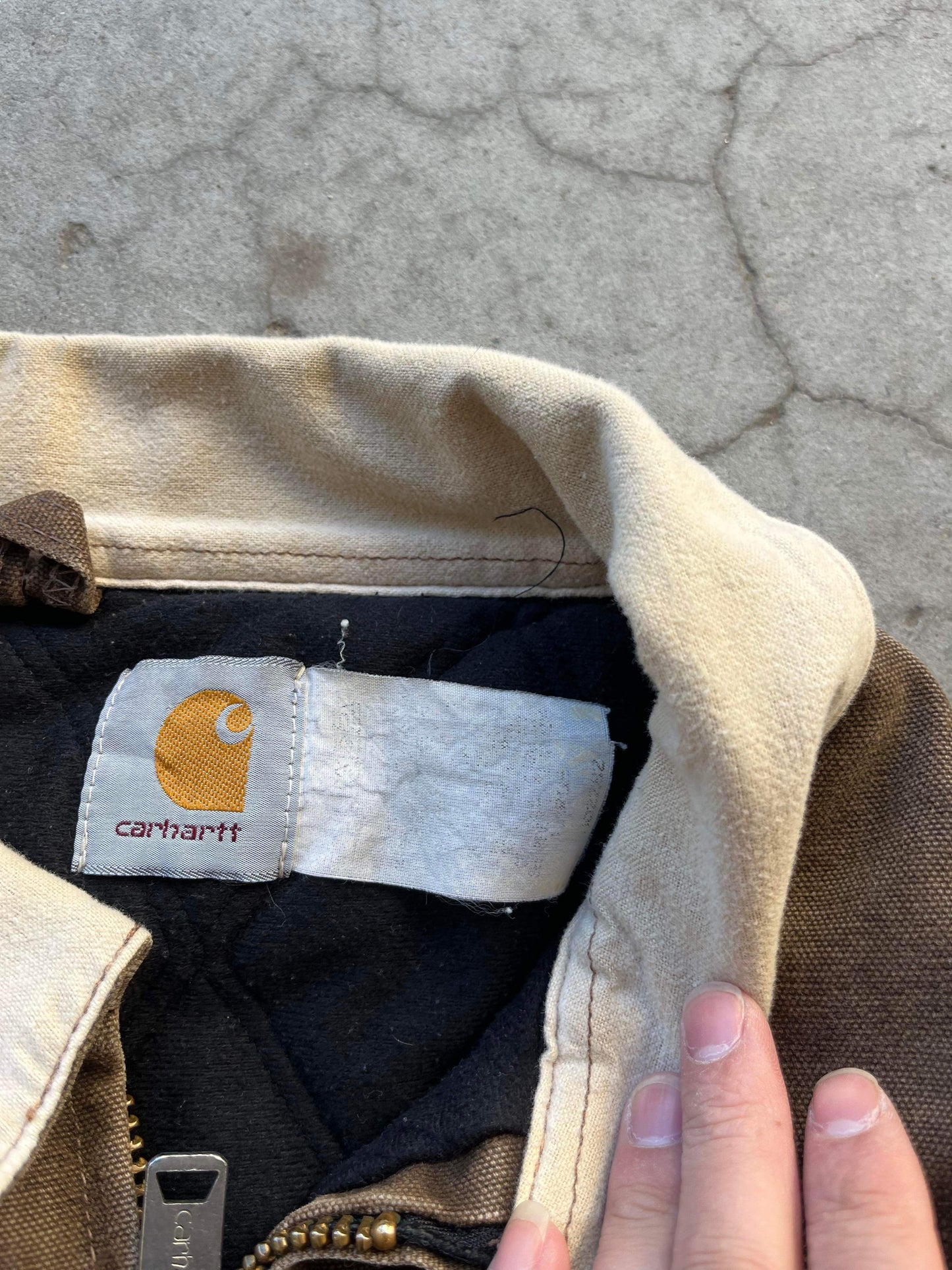 (XL) Sunfaded Brown Carhartt Santa Fe Jkt