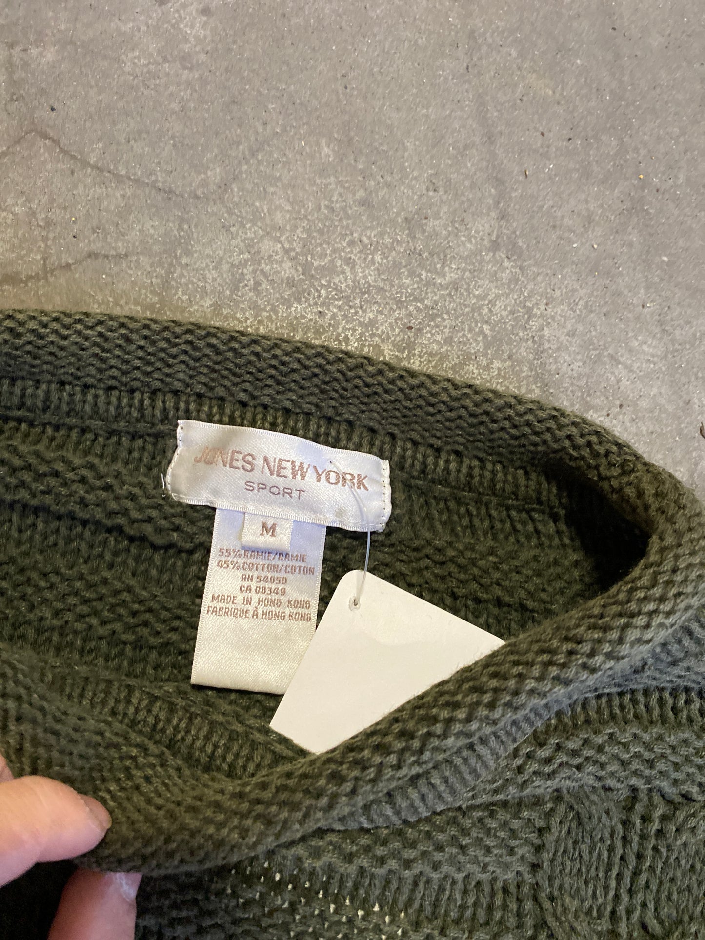 (M) Vintage Boxy Thick Knit