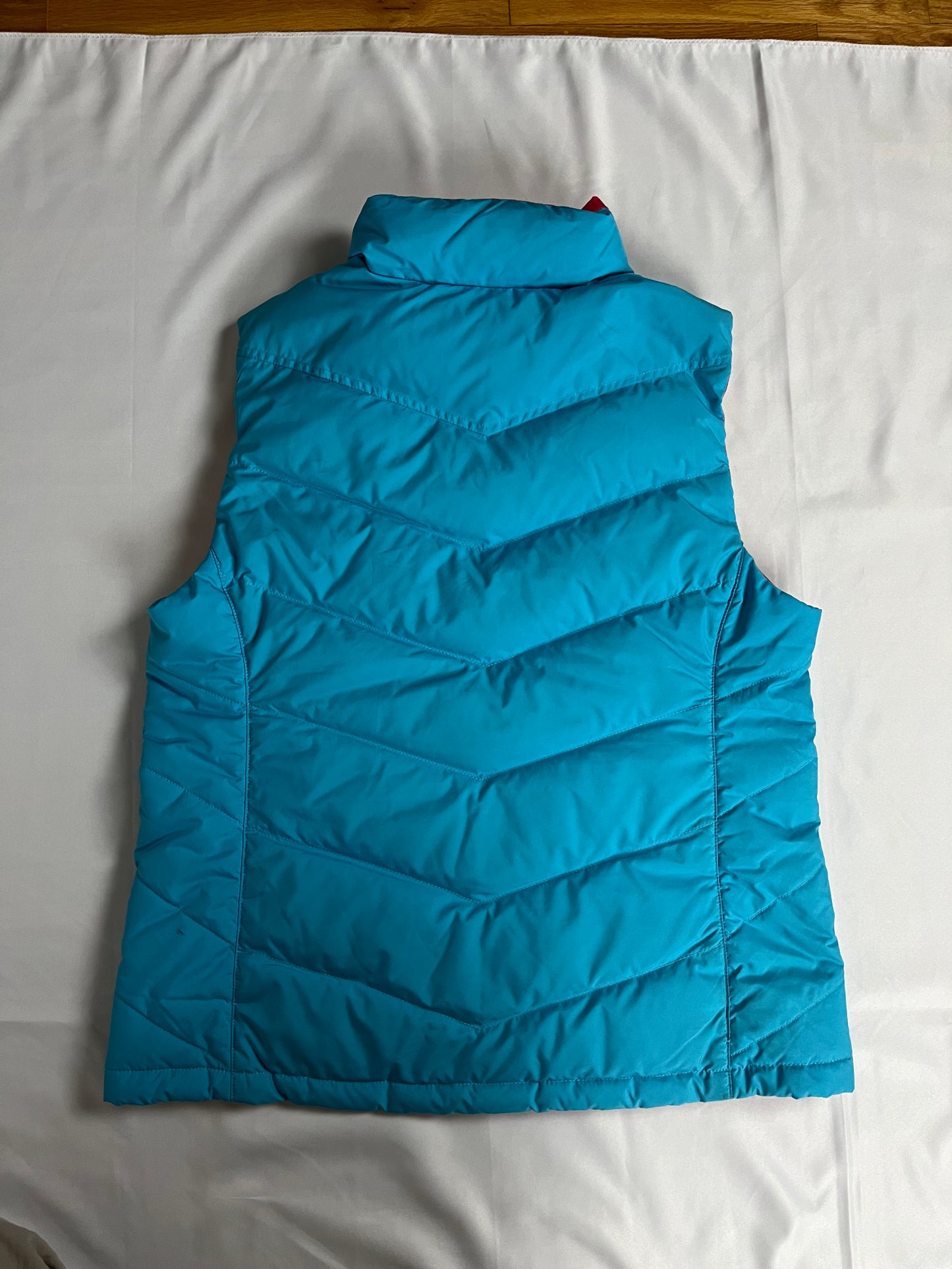 North Face Teal Puffer 550 Vest