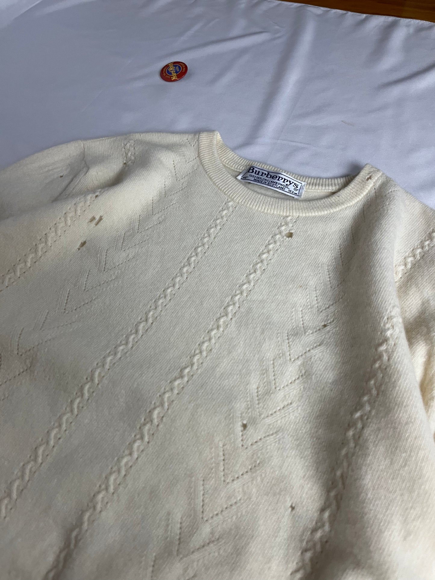 Burberry 90s Lambswool Knit