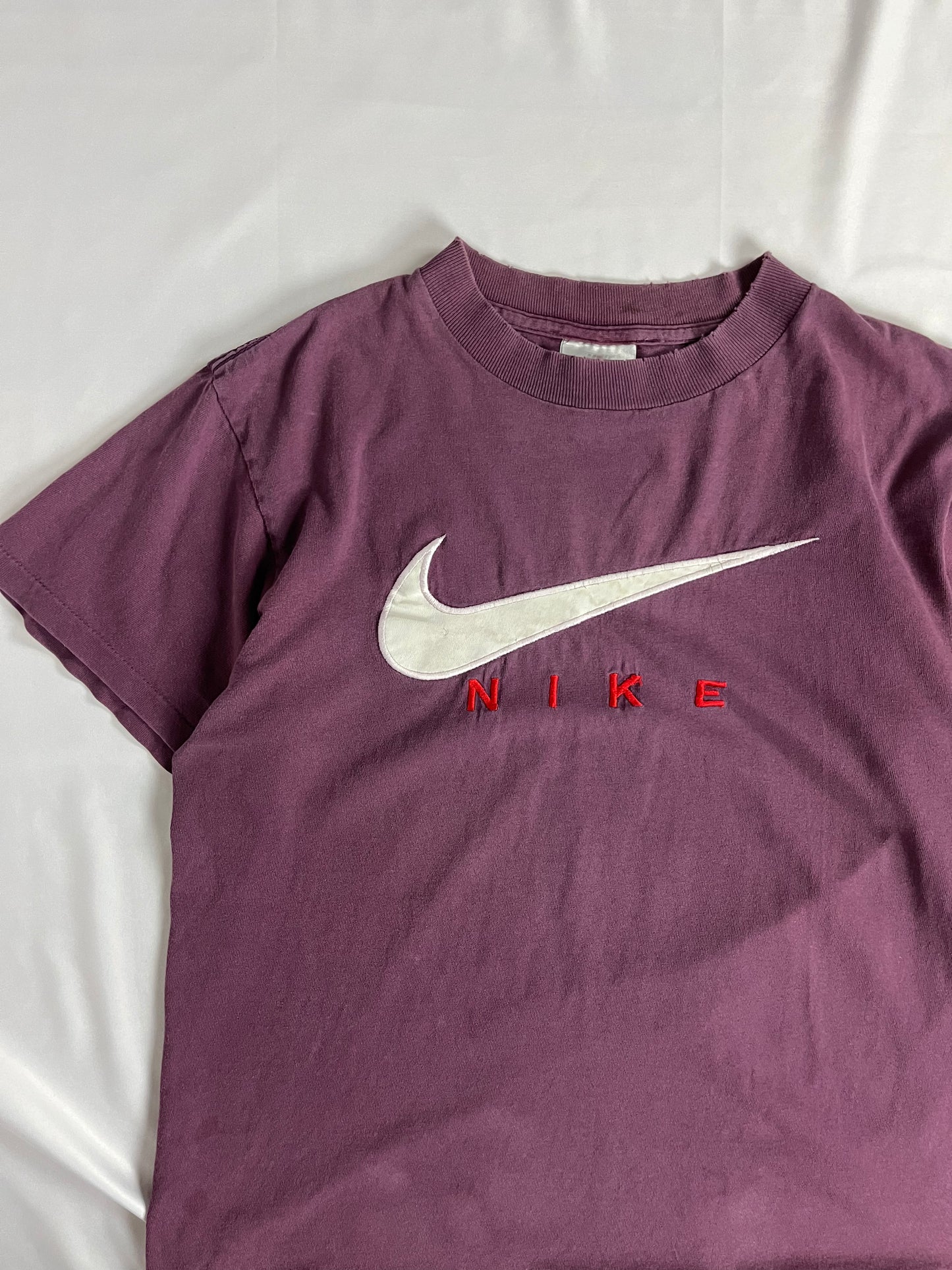 90s Nike Big Swoosh Purple Tee