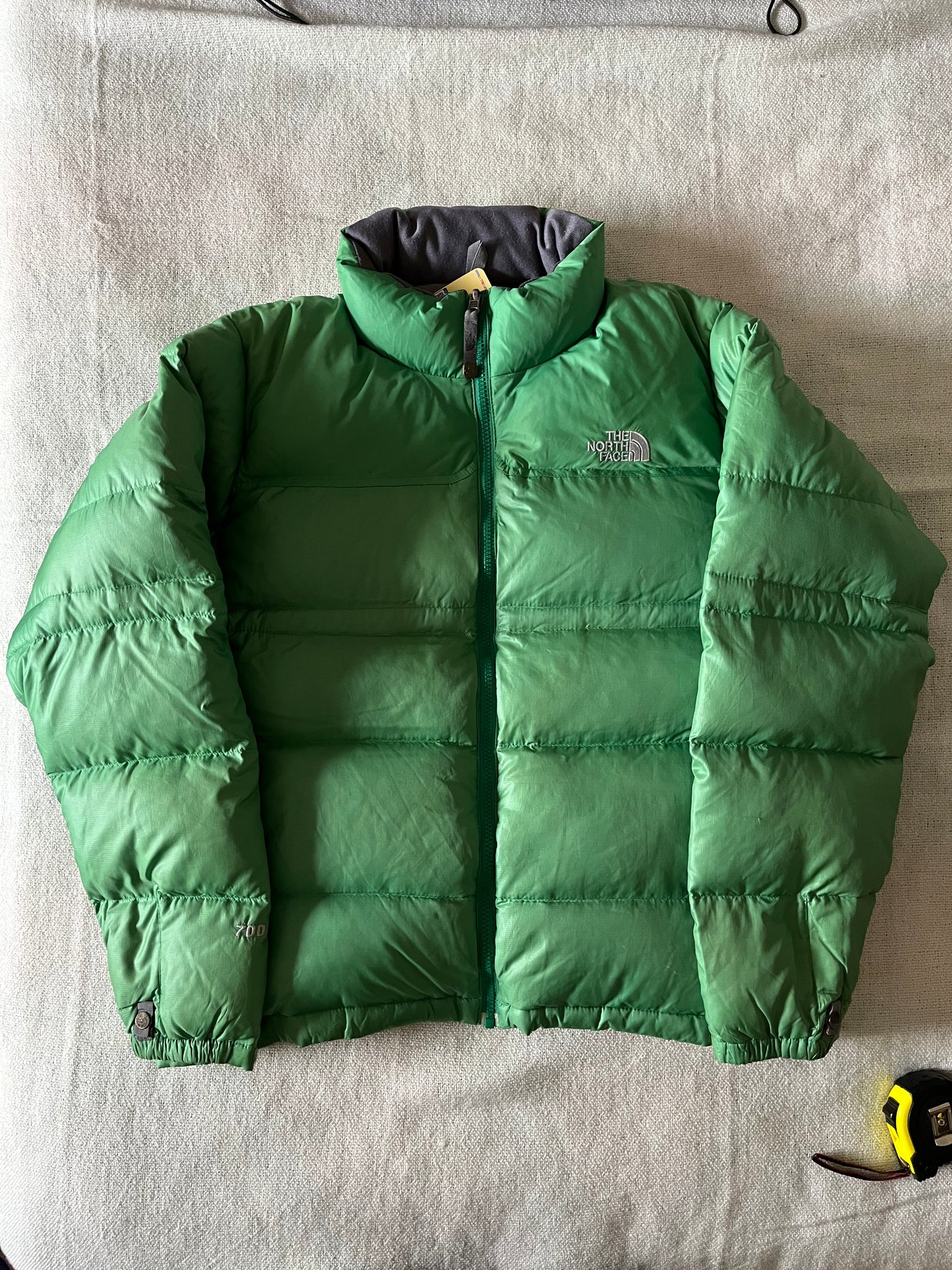 90s Spring Green North Face 700 Puffer