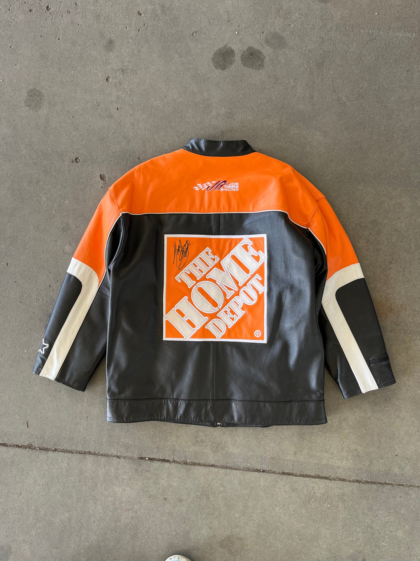 90s Home Depot Racing Full Leather