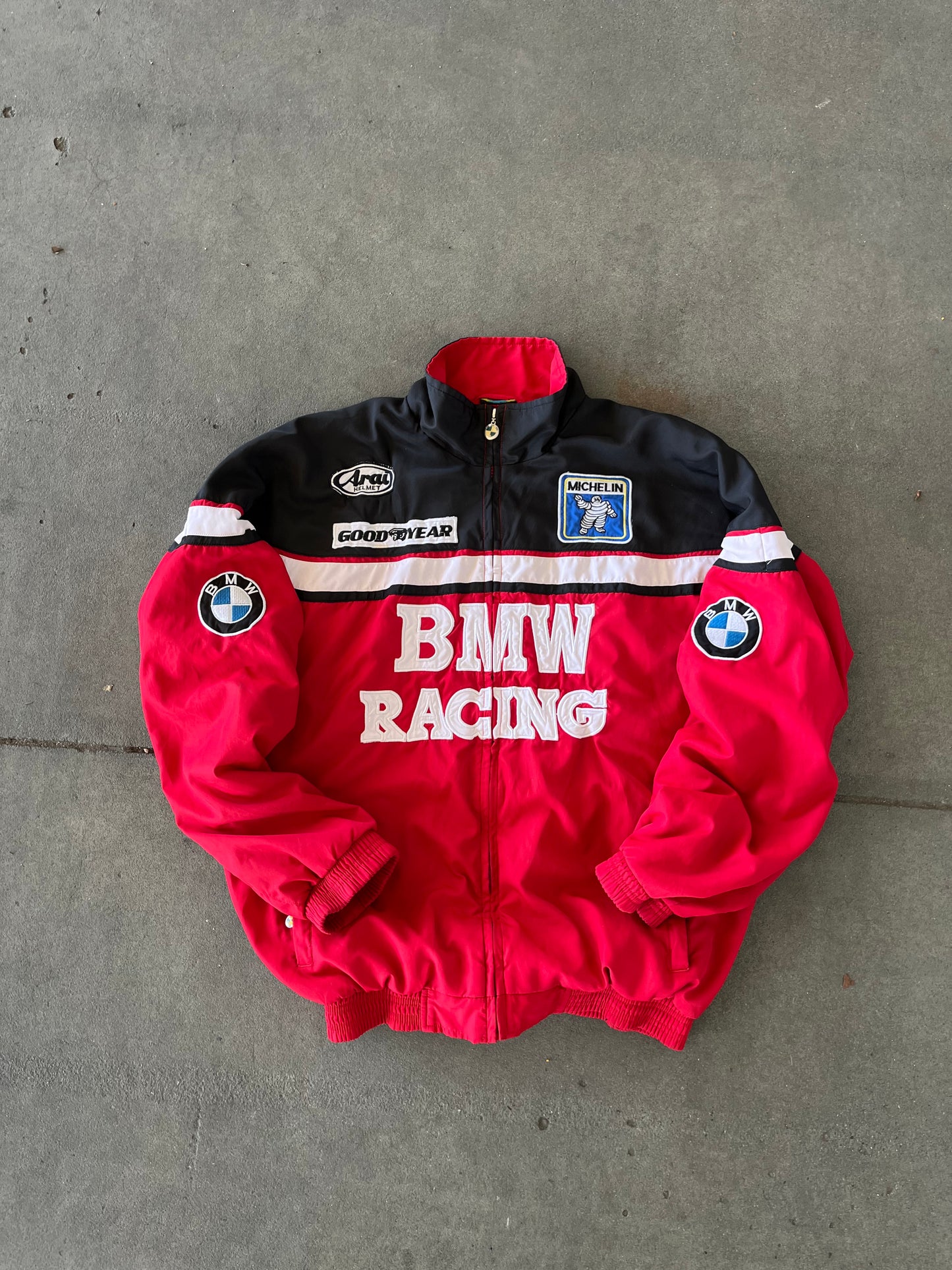 90s BMW Racing Fully Embroidered Jacket
