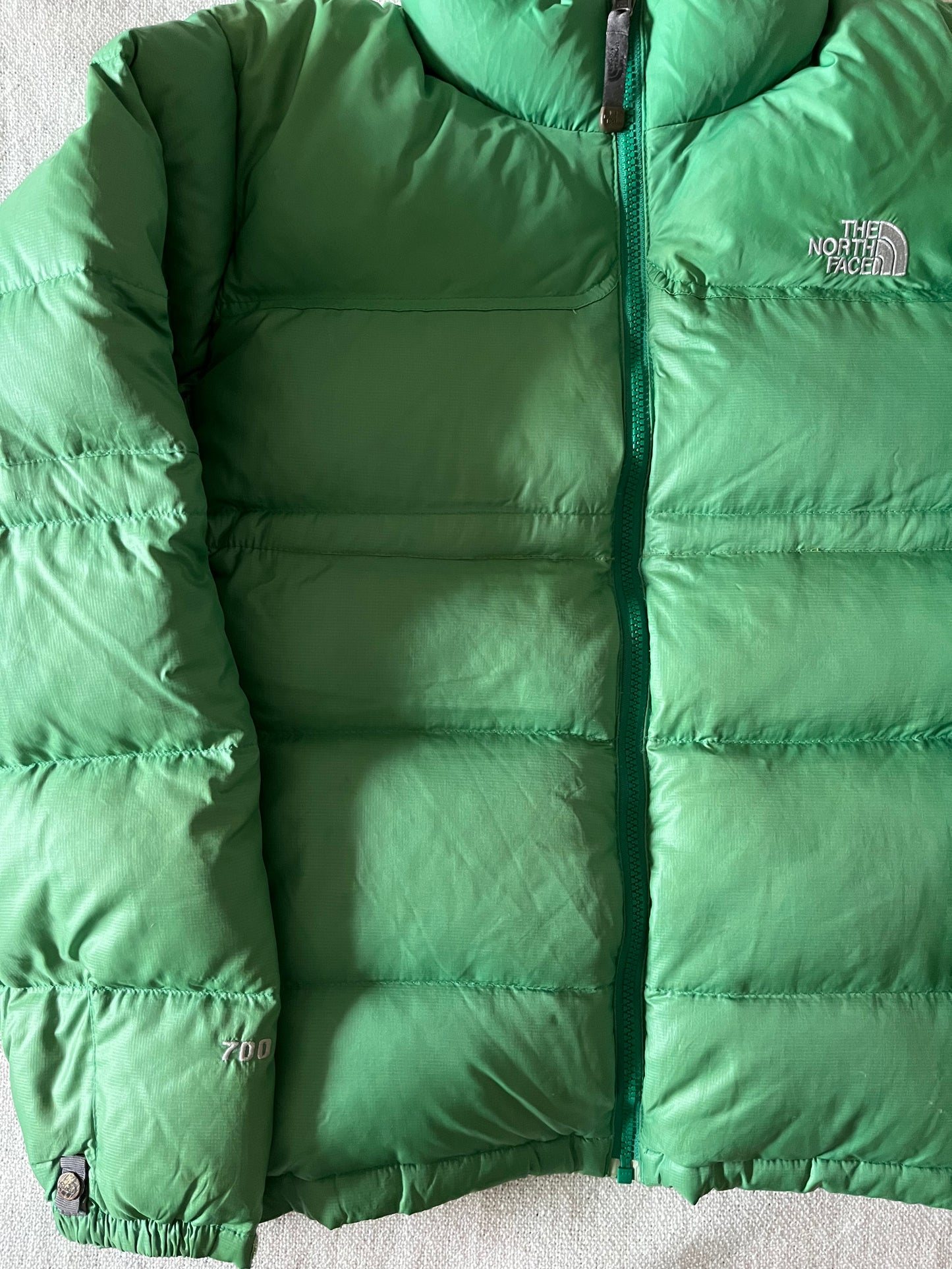 90s Spring Green North Face 700 Puffer