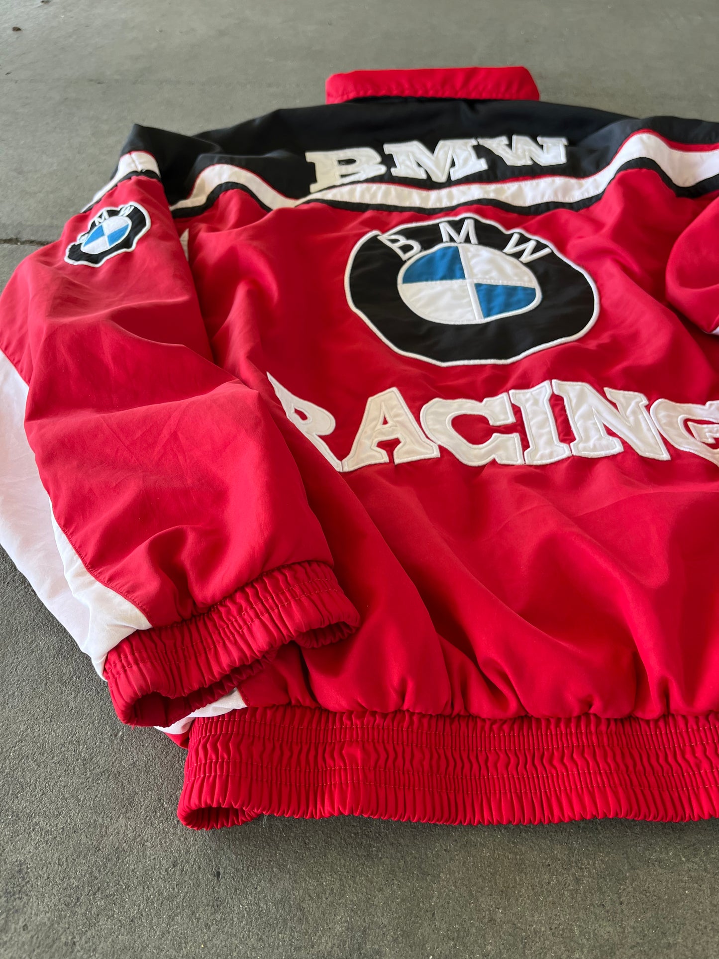 90s BMW Racing Fully Embroidered Jacket