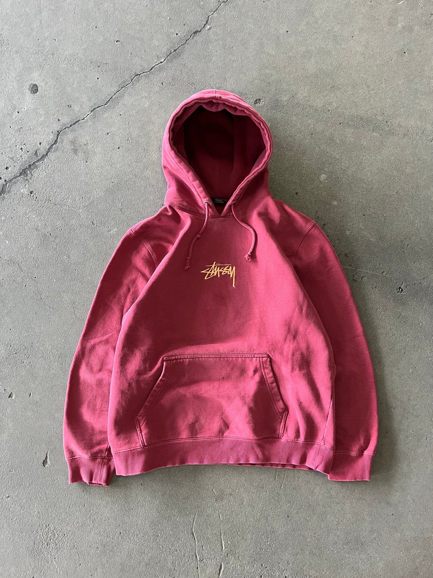 00s Stüssy Embroidered Hoodie
