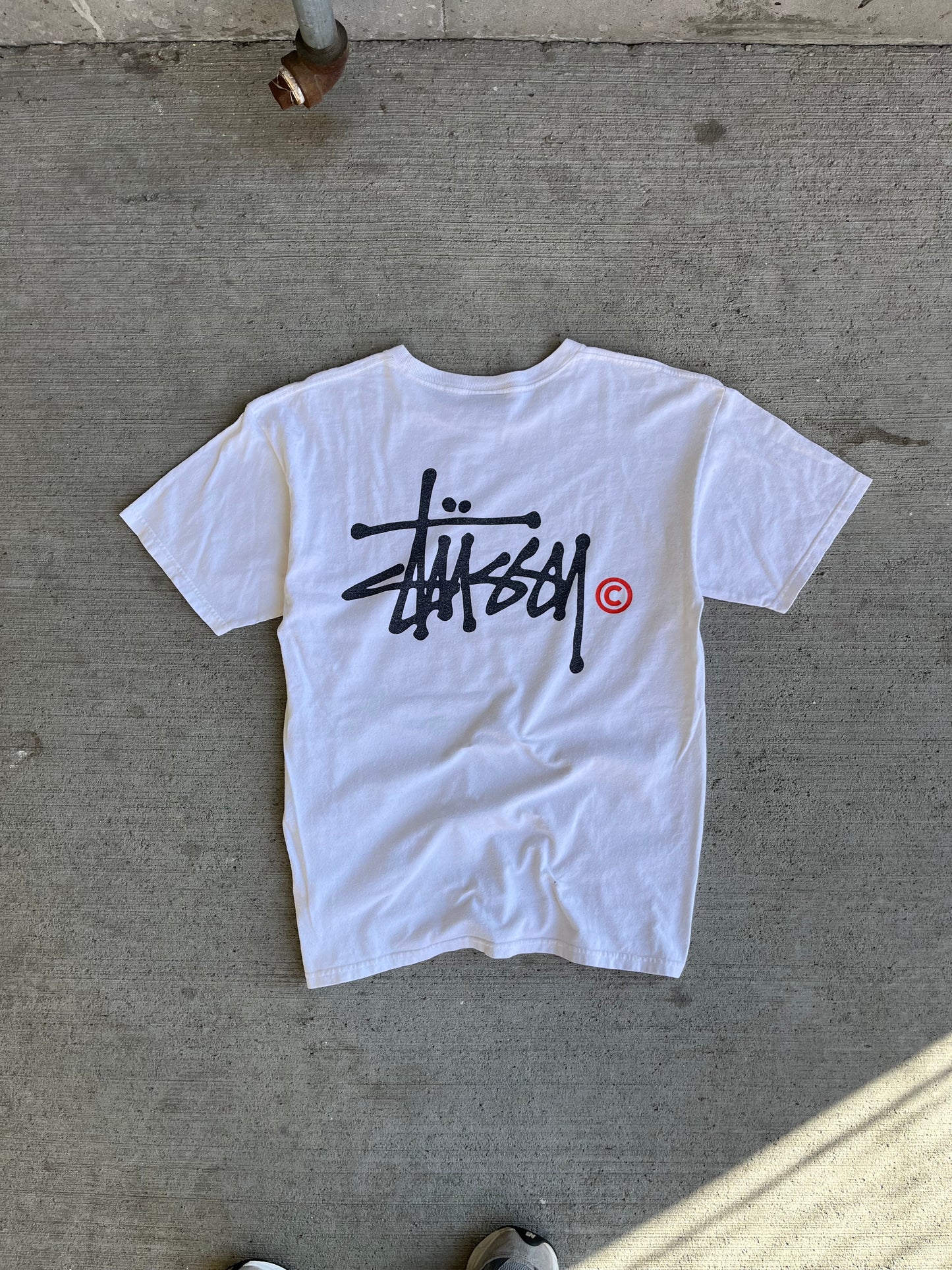 00s Stüssy Spell out Tee